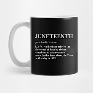 Juneteenth Definition Mug